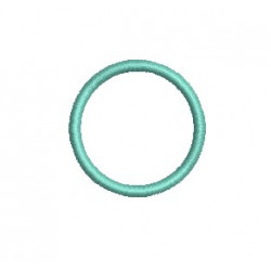 Stickdatei - Basic Button Satin Kreis - 30, 60 und 80mm